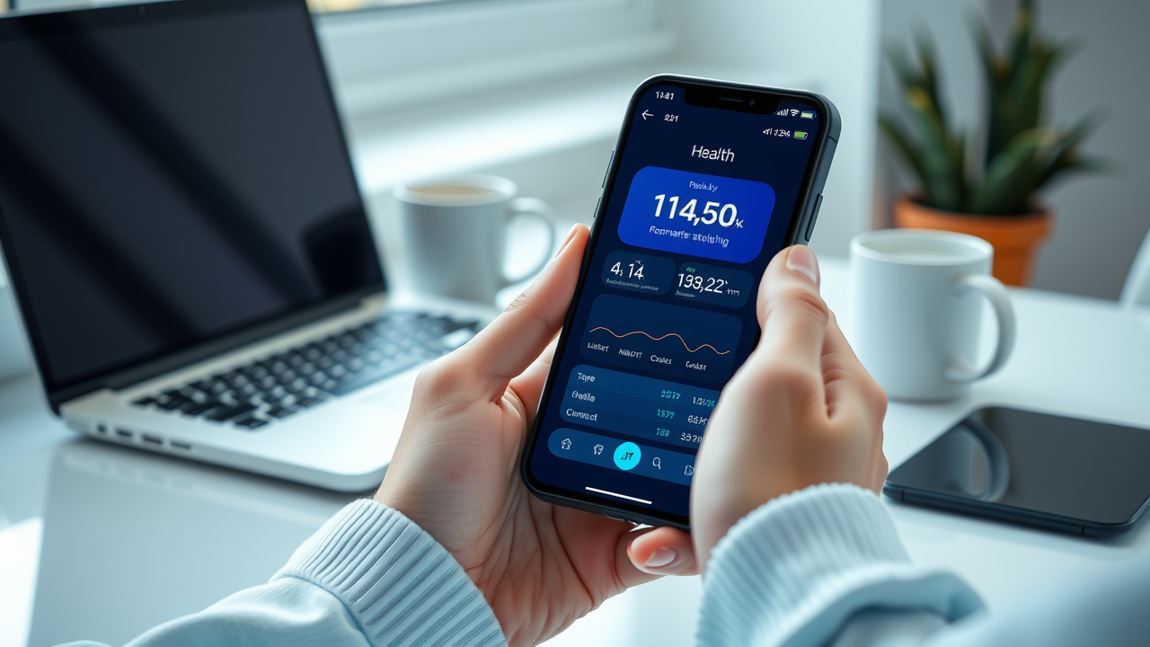 Mobile app for hormone balancing streamlines health management at home.